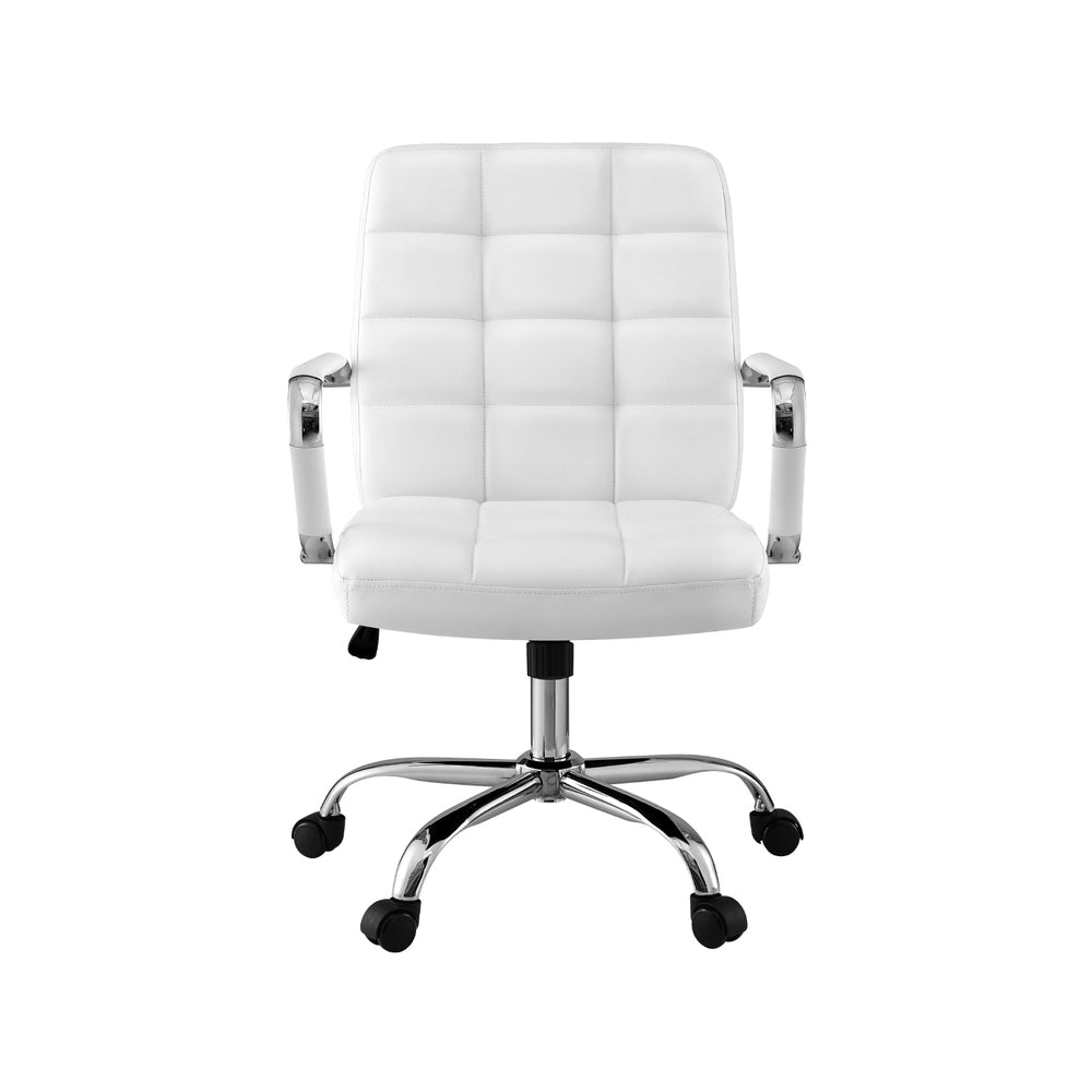 Artiss PU Leather Mid-Back Office Chair