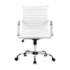 Artiss Mid Back PU Leather Office Chair