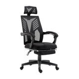 Artiss Matrix Black Mesh Office Chair Recliner