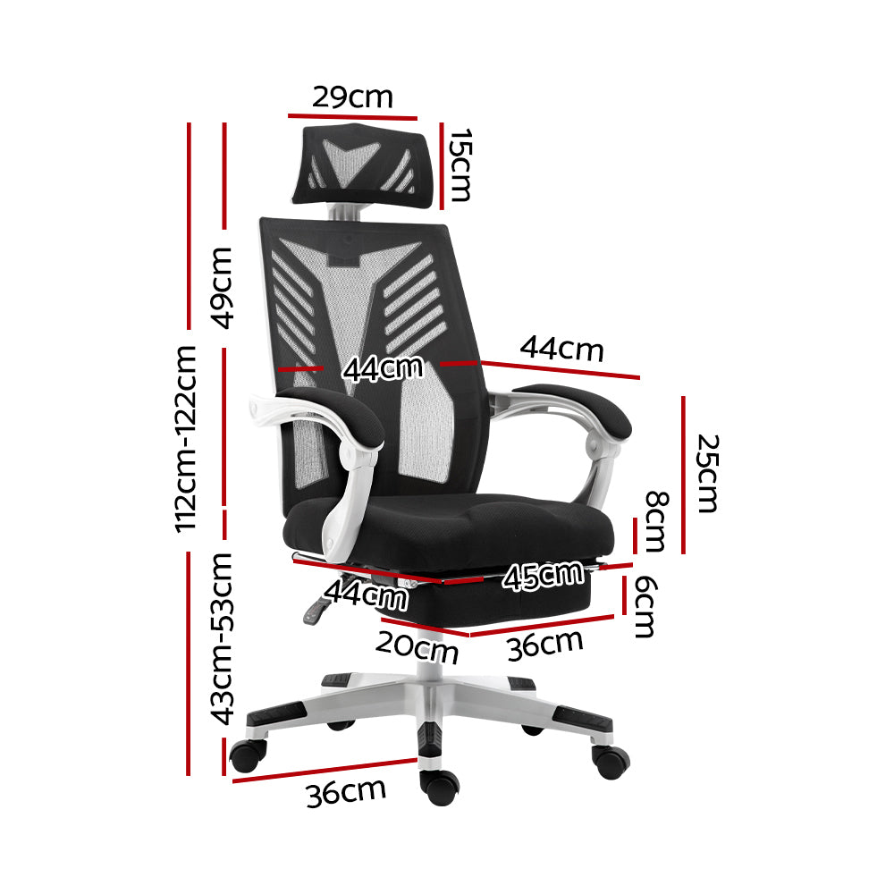 Artiss Ergonomic Mesh Office Chair Recliner