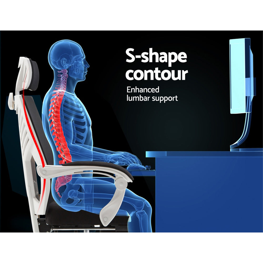 Artiss Ergonomic Mesh Office Chair Recliner