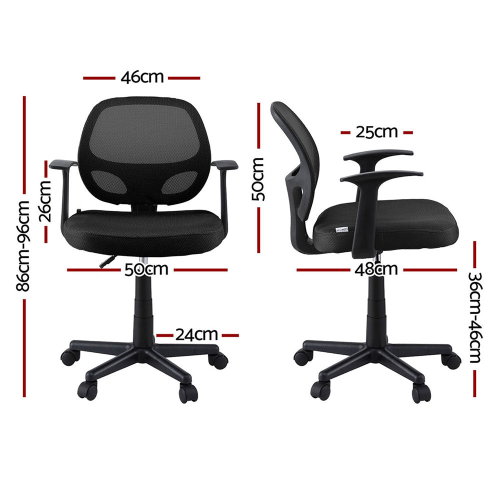 Artiss Mid Back Mesh Office Chair
