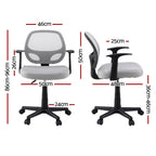 Artiss Mid Back Mesh Office Chair