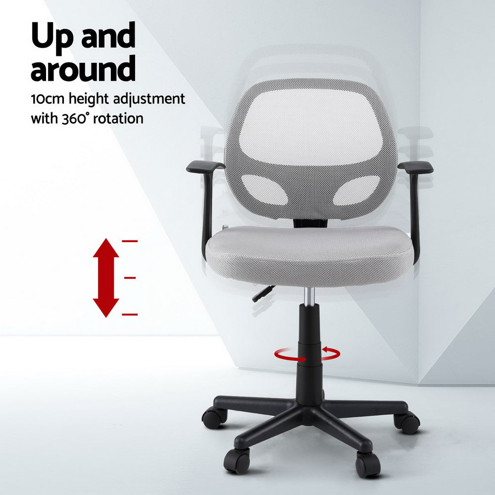 Artiss Mid Back Mesh Office Chair