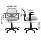 Artiss Mid Back Mesh Office Chair