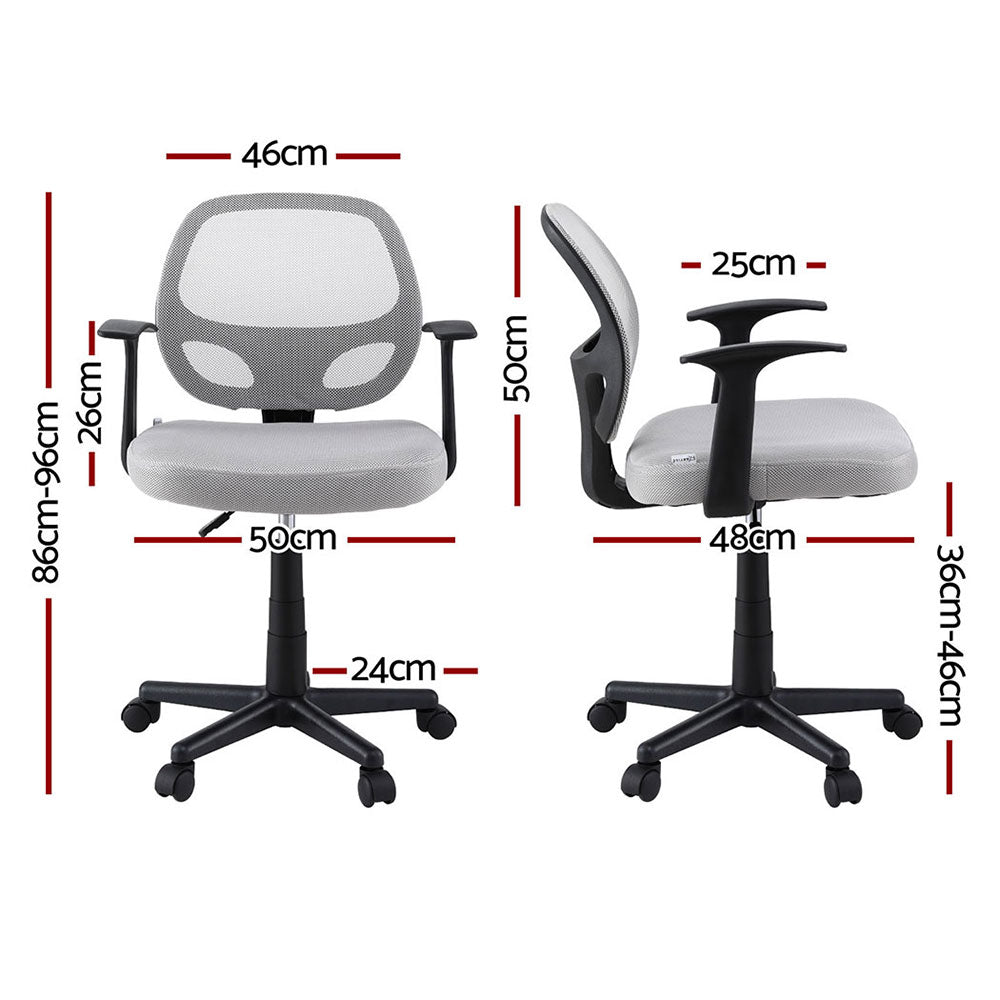 Artiss Mid Back Mesh Office Chair