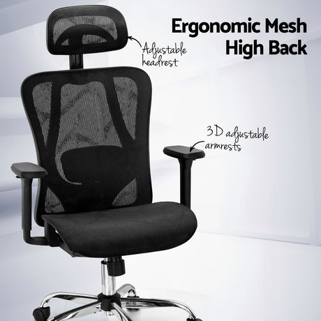 Artiss Ergonomic Reclining Office Chair