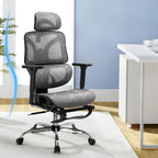 Artiss Ergonomic Office Chair Footrest - Grey