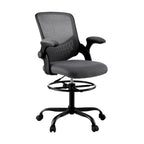 Artiss Grey Mesh Drafting Office Chair