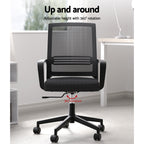 Artiss Mesh Ergonomic Office Chair - Black