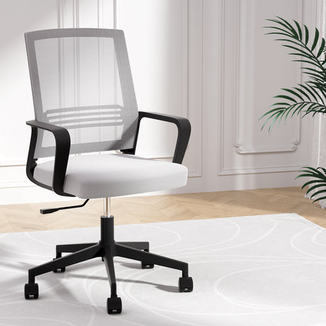 Artiss Grey Mesh Office Chair