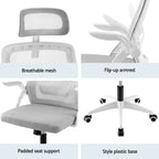 Artiss Ergonomic Office Chair with Adjustable Headrest