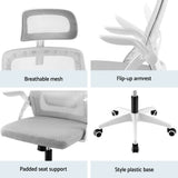 Artiss Ergonomic Office Chair with Adjustable Headrest