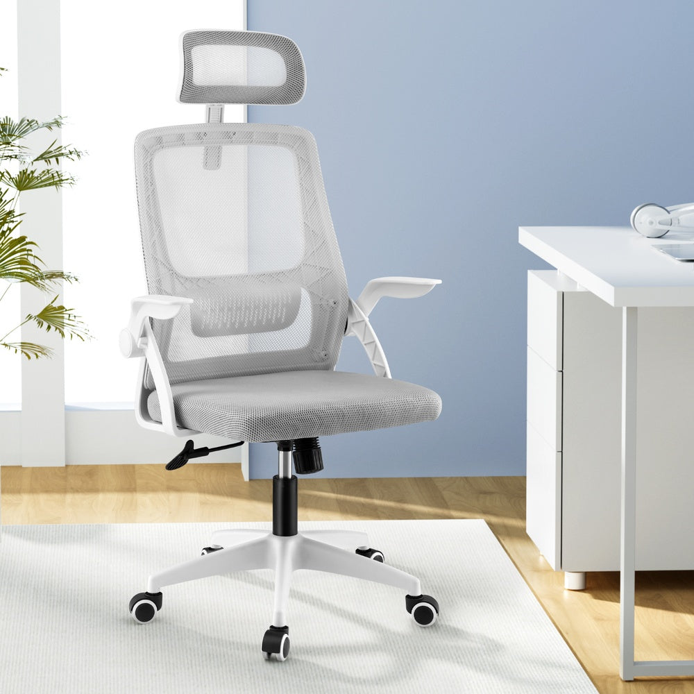 Artiss Ergonomic Office Chair with Adjustable Headrest