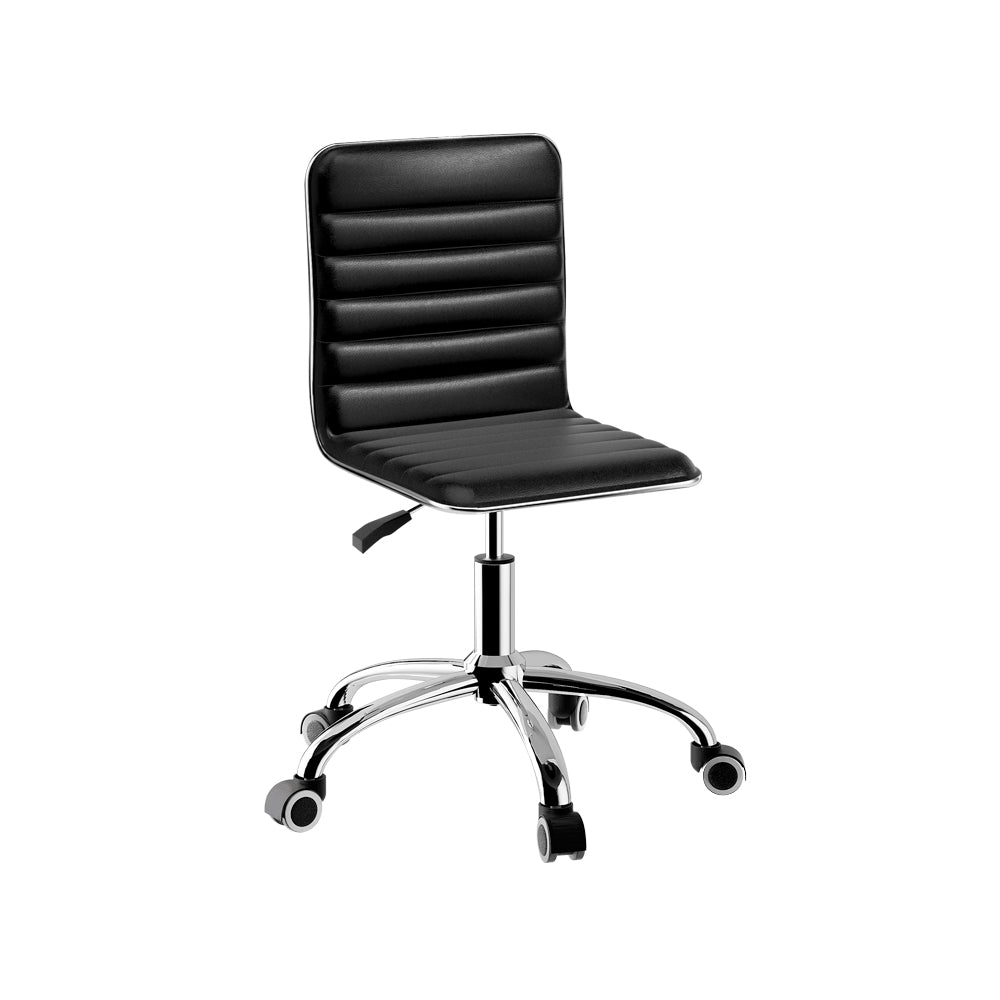 Artiss Low-Back PU Leather Office Chair