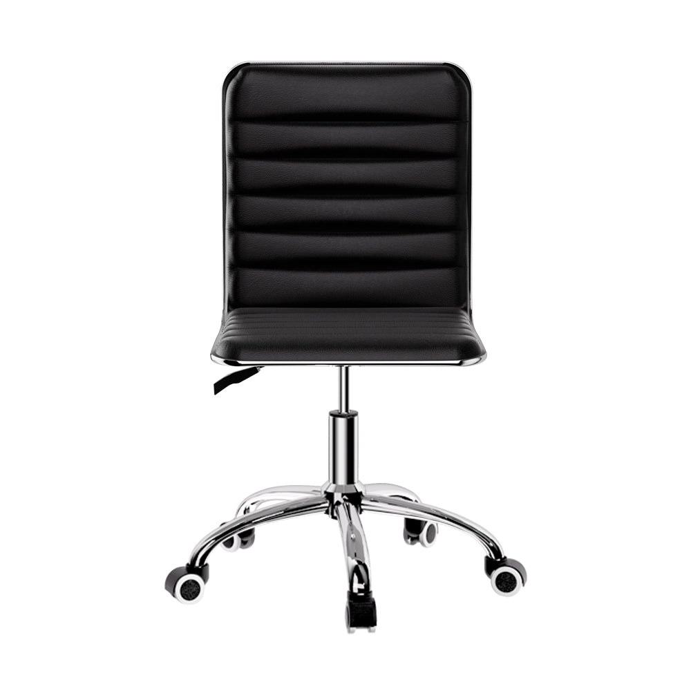 Artiss Low-Back PU Leather Office Chair