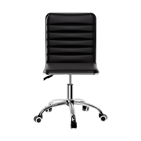 Artiss Low-Back PU Leather Office Chair