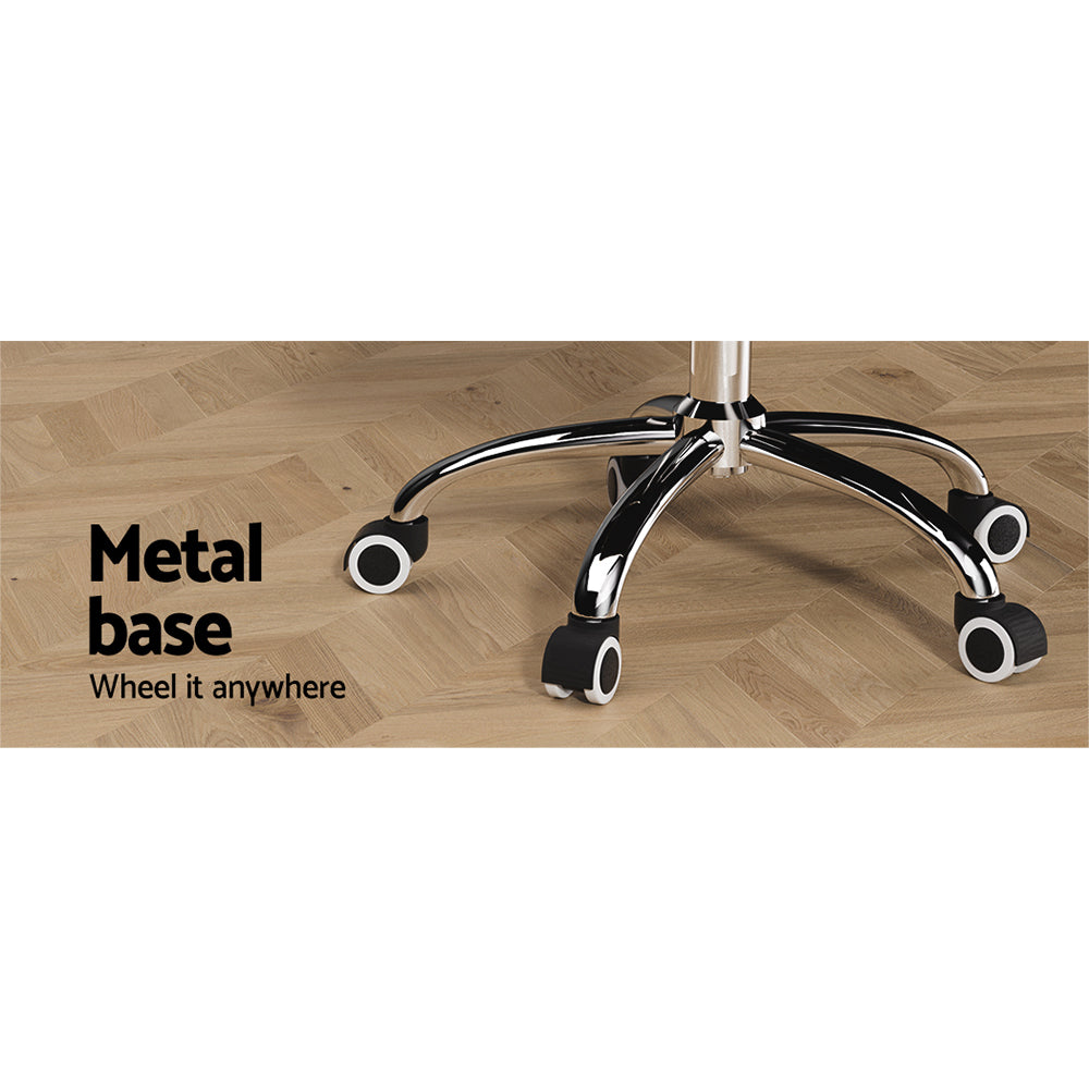 Artiss Low-Back PU Leather Office Chair