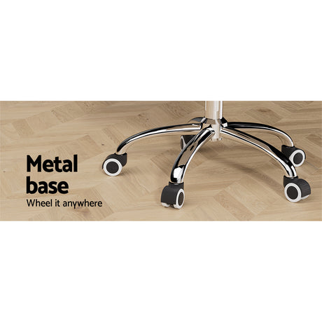 Artiss Low Back PU Leather Office Chair