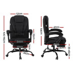 Artiss Executive Office Chair with Footrest