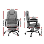 Artiss Executive Office Chair with Footrest