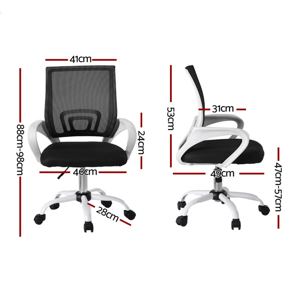 Artiss Mid-Back Mesh Office Chair