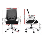 Artiss Mid-Back Mesh Office Chair