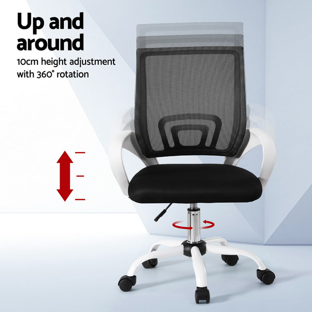 Artiss Mid-Back Mesh Office Chair