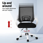 Artiss Mid-Back Mesh Office Chair