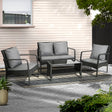 Gardeon 4-Piece Rattan Outdoor Sofa Set