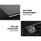 Gardeon 4-Piece Rattan Outdoor Sofa Set