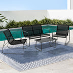 Gardeon 4-Piece Elegant Outdoor Sofa Set