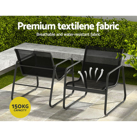 Gardeon 4-Piece Elegant Outdoor Sofa Set