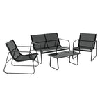 Gardeon 4-Piece Elegant Outdoor Sofa Set