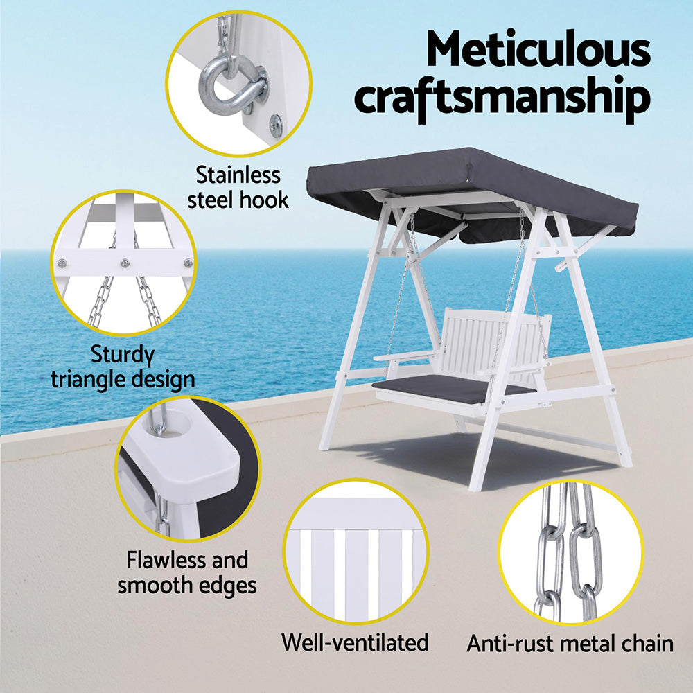 Gardeon Outdoor Canopy Swing Chair