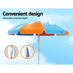 Keezi Kids Picnic Table & Umbrella Set