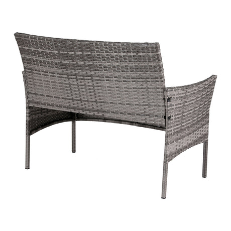 Gardeon 4-Seater Weather-Resistant Wicker Sofa Set