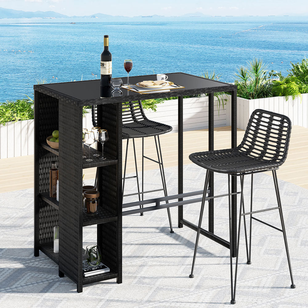 Gardeon Elegant Outdoor Bar Set