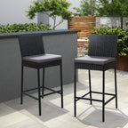 Gardeon Elegant 2-Piece Outdoor Bar Stools Set