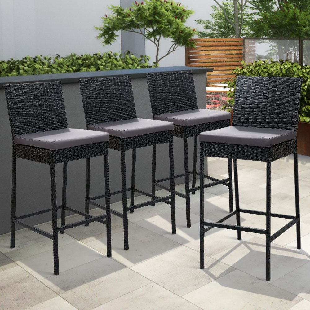 Gardeon Elegant Outdoor Bar Stool Set