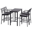 Gardeon 5-Piece Outdoor Bar Set