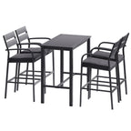 Gardeon 5-Piece Outdoor Bar Set