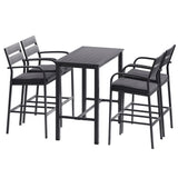 Gardeon 5-Piece Outdoor Bar Set