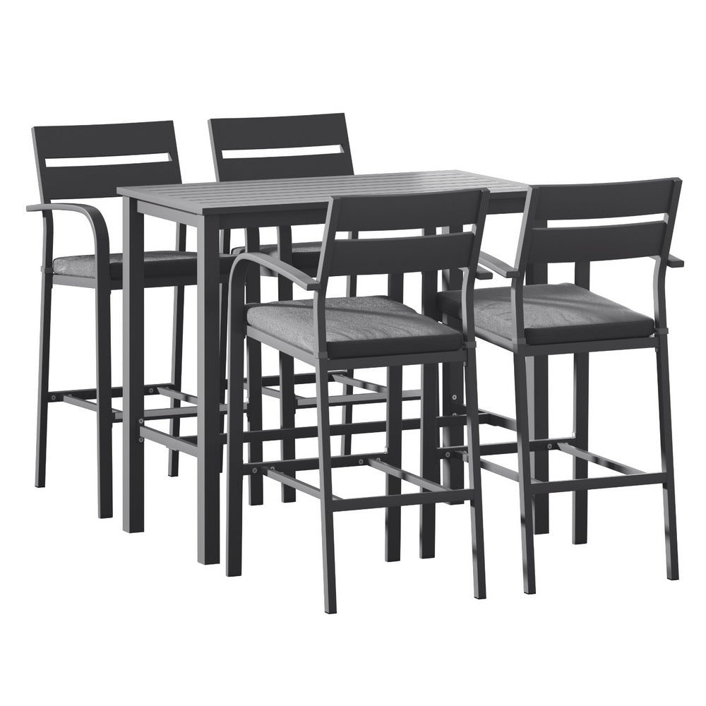 Gardeon 5-Piece Outdoor Bar Set