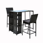 Gardeon 3-Piece Elegant Outdoor Bar Set