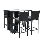 Gardeon 5-Piece Elegant Outdoor Bar Set