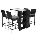 Gardeon 5-Piece Elegant Outdoor Bar Set