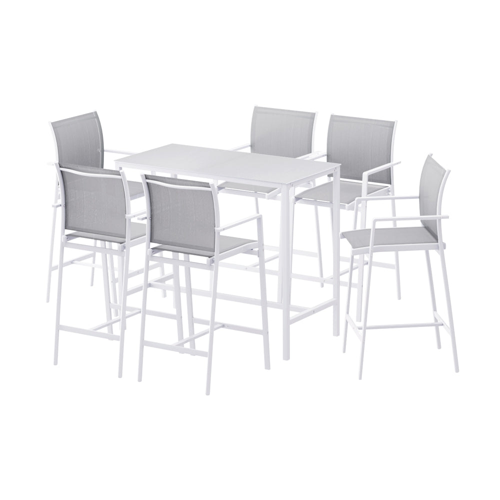 Gardeon 7-Piece Elegant Outdoor Bar Set