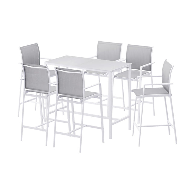 Gardeon 7-Piece Elegant Outdoor Bar Set