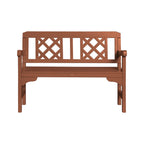 Gardeon Rustic Fir Wood Garden Bench